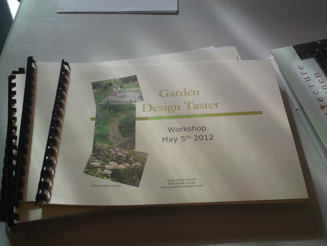 Garden Design workshop from award winning landscape designer