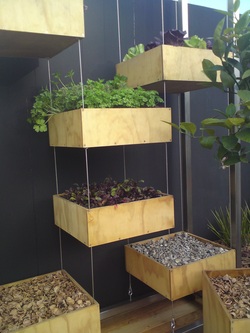 sustainable living - grow your own vegetables, vertical vegetable beds for tight spaces